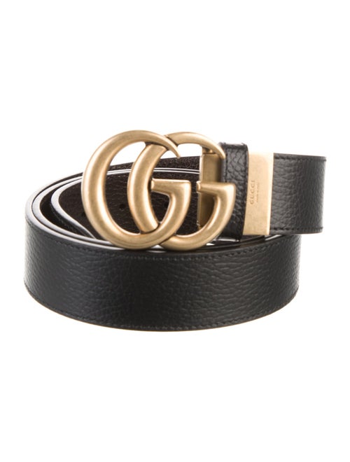 Gucci Double G Logo Leather Belt Kit