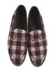Gucci Horsebit Accent Tweed Loafers