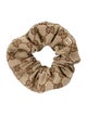 Gucci Pattern Print Hair Scrunchie