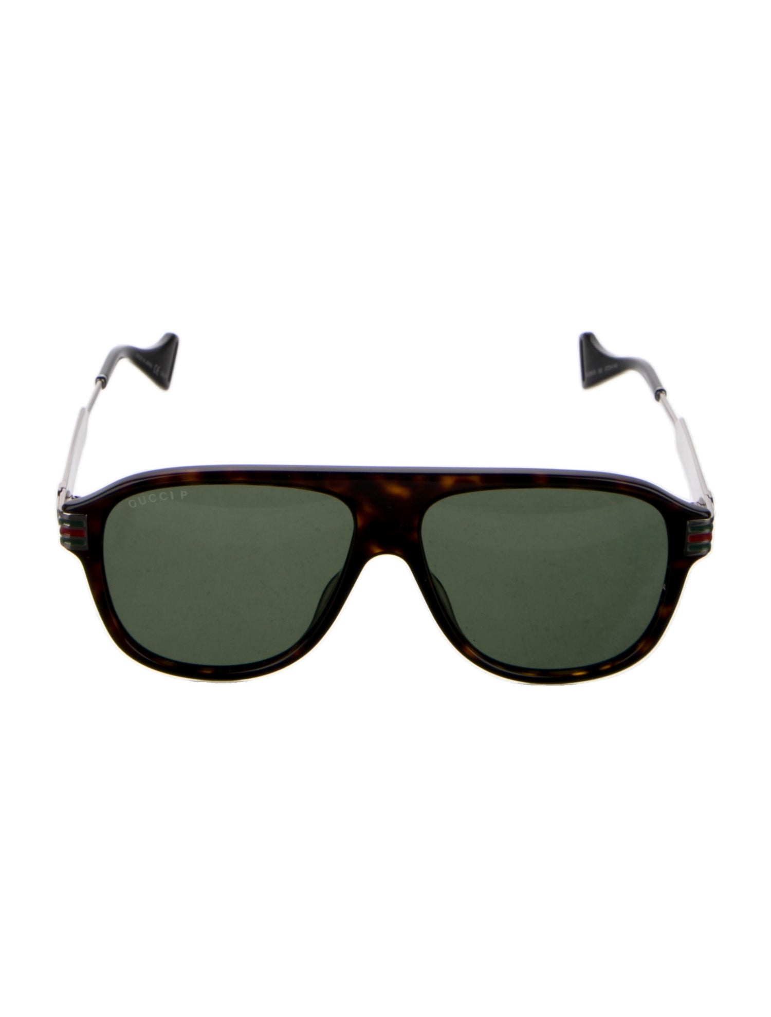 Gucci Web Accent Oversize Sunglasses