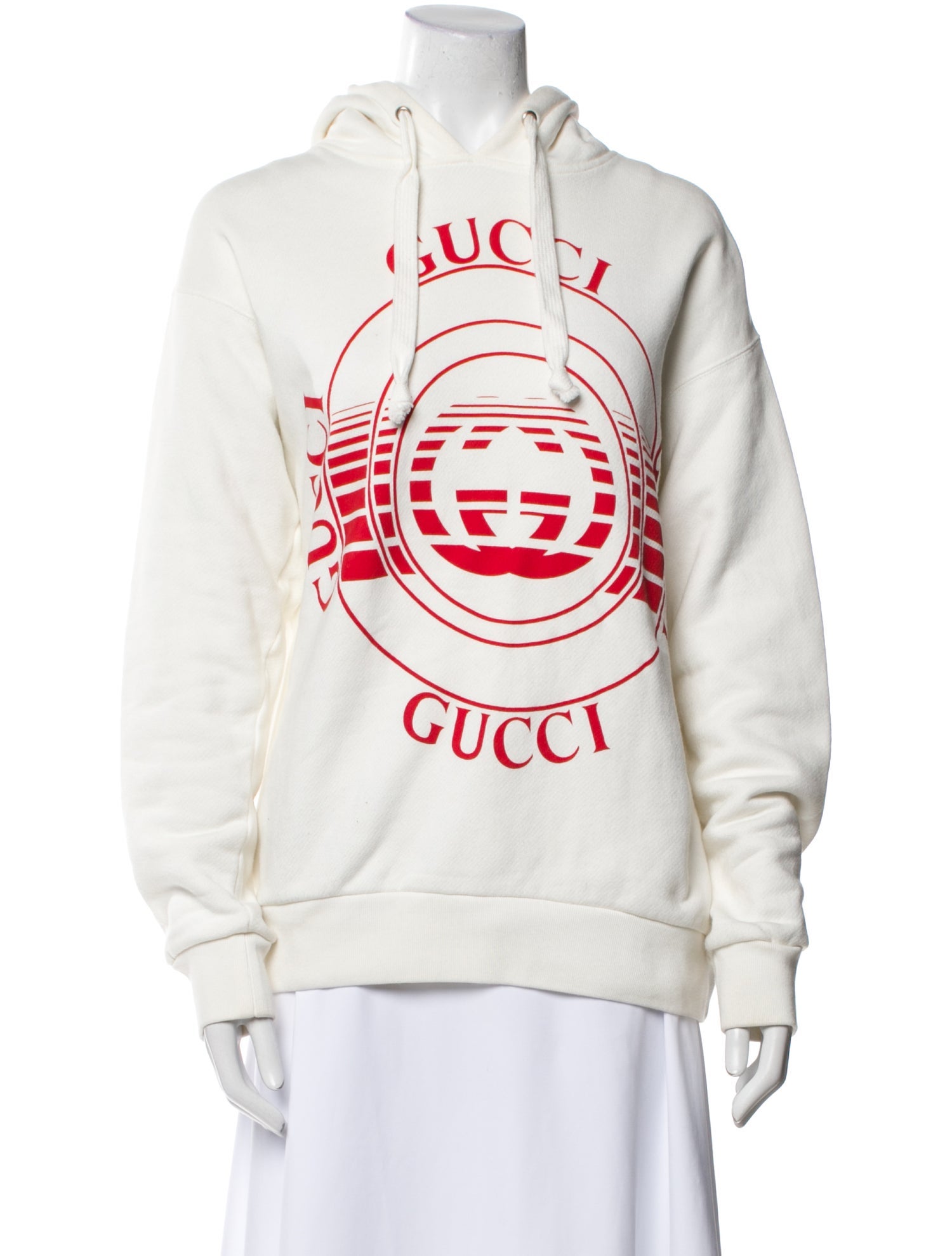 Gucci Graphic Print Crew Neck Sweatshirt