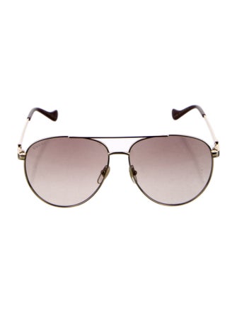 Gucci Aviator Gradient Sunglasses