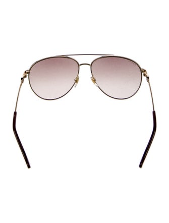 Gucci Aviator Gradient Sunglasses