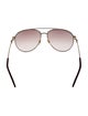 Gucci Aviator Gradient Sunglasses