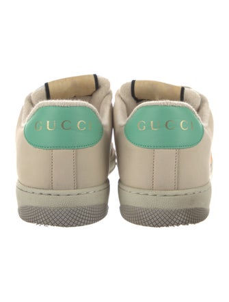 Gucci GG Crystal Leather Sneakers