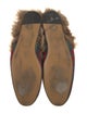 Gucci Horsebit Accent Wool Slippers