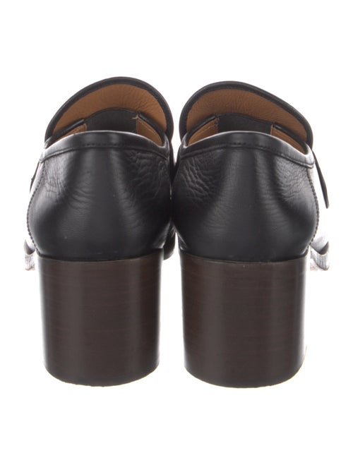 Gucci Horsebit Accent Leather Pumps