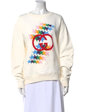 Gucci Interlocking G Logo Crew Neck Sweatshirt