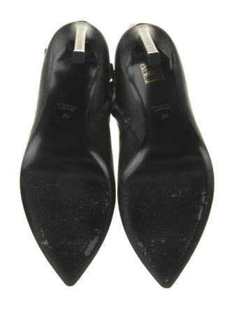 Gucci Horsebit Accent Leather Boots