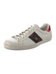 Gucci Web Accent Leather Sneakers