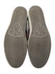Gucci Web Accent Leather Sneakers