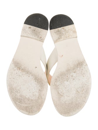 Gucci Interlocking G Logo Leather Slides