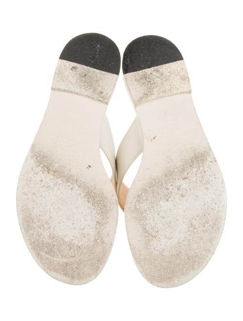 Gucci Interlocking G Logo Leather Slides