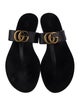 Gucci Leather Flip Flops