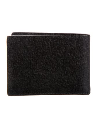 Gucci Double G Logo Leather Bifold Wallet