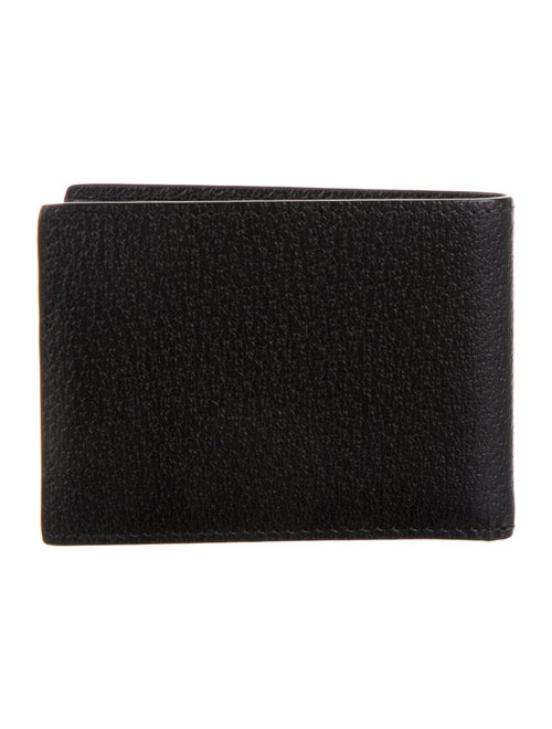 Gucci Double G Logo Leather Bifold Wallet