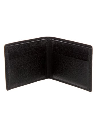 Gucci Double G Logo Leather Bifold Wallet