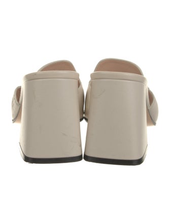 Gucci Horsebit Accent Leather Slides