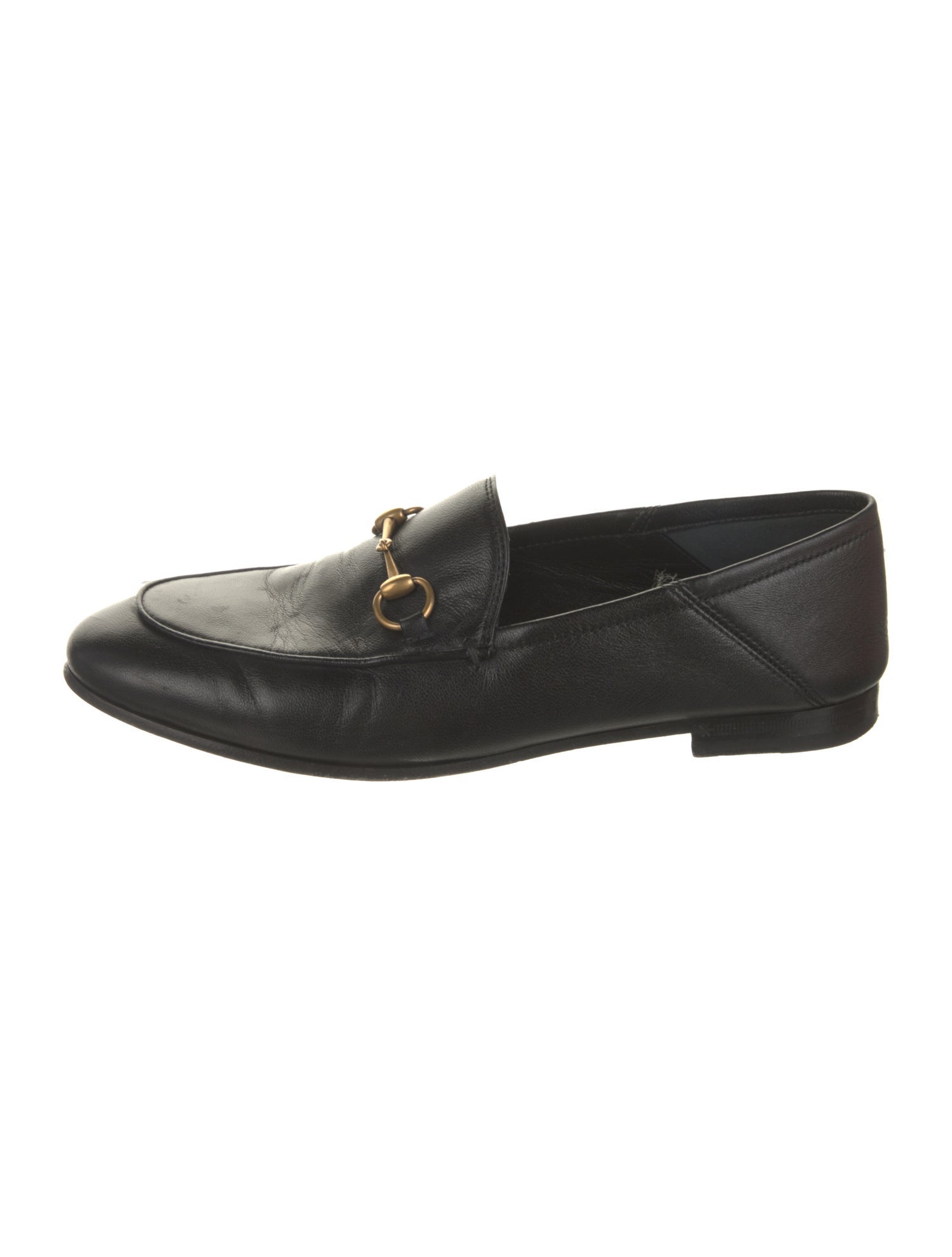 Gucci Brixton Horsebit Accent Loafers