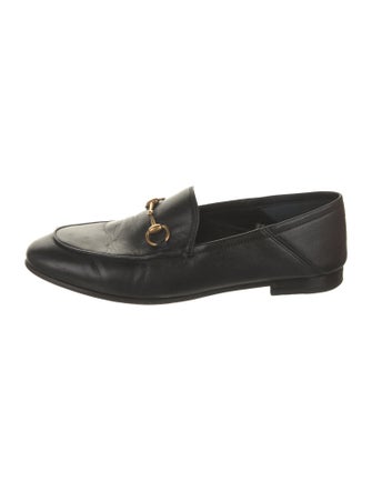 Gucci Brixton Horsebit Accent Loafers