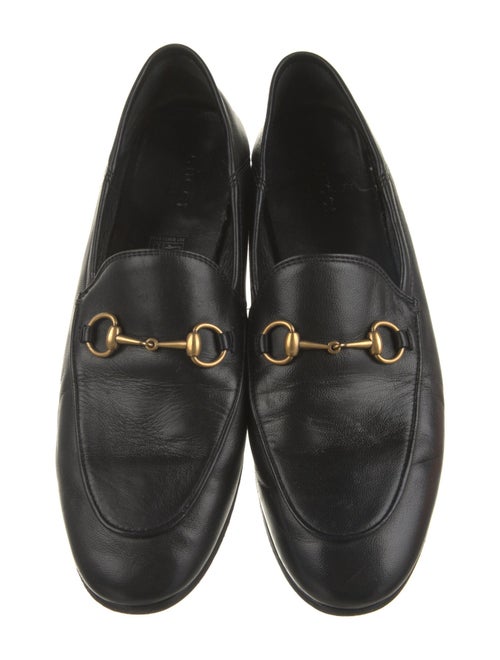 Gucci Brixton Horsebit Accent Loafers