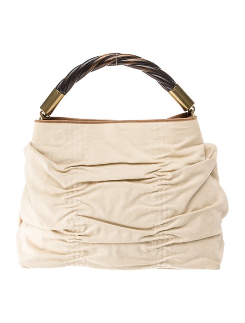 Gucci Canvas Top Handle Bag