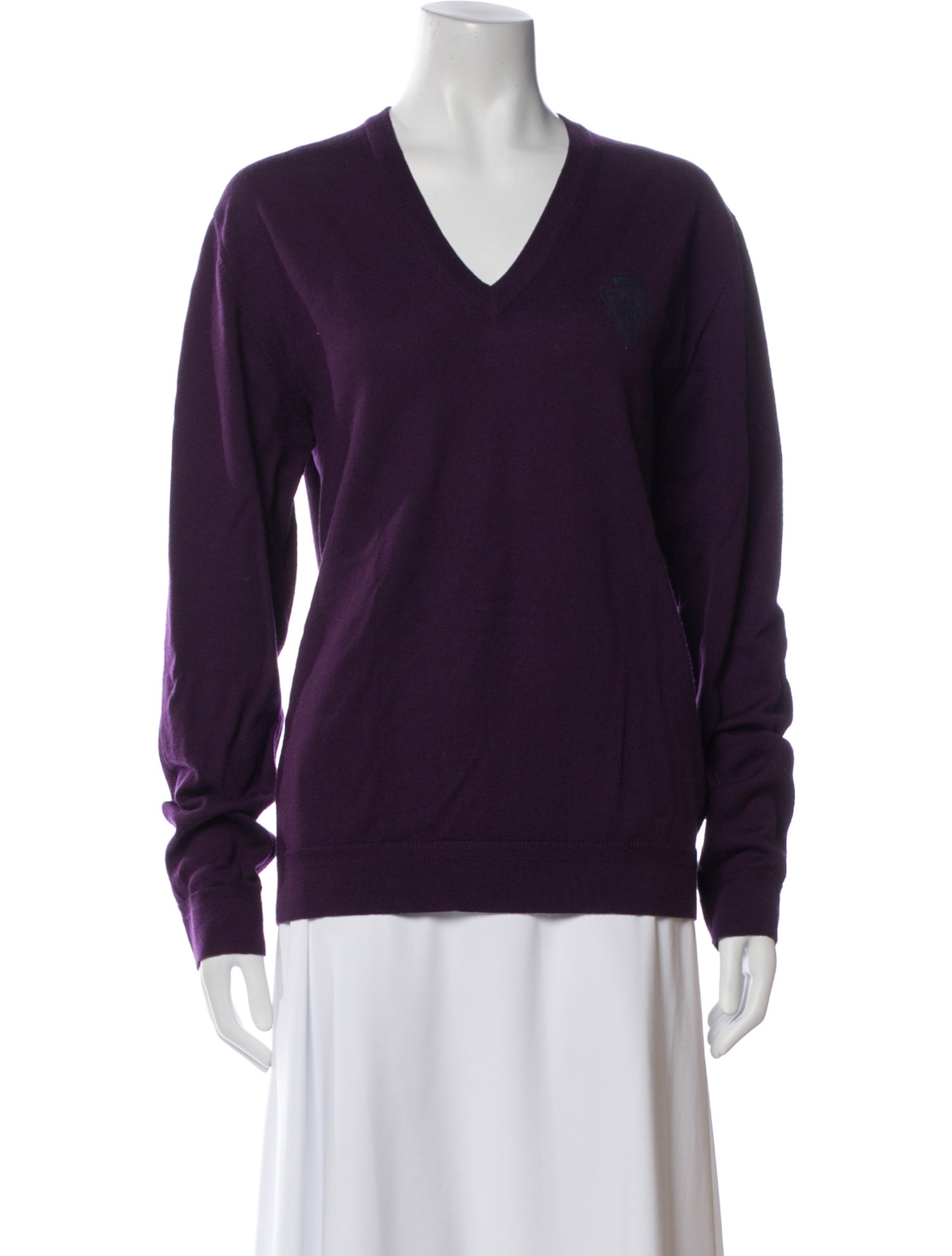 Gucci Wool V-Neck Sweater