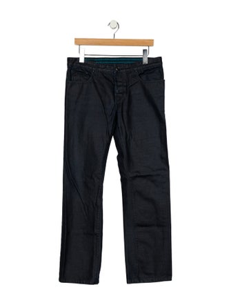 Gucci Mid-Rise Straight Leg Jeans