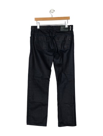 Gucci Mid-Rise Straight Leg Jeans