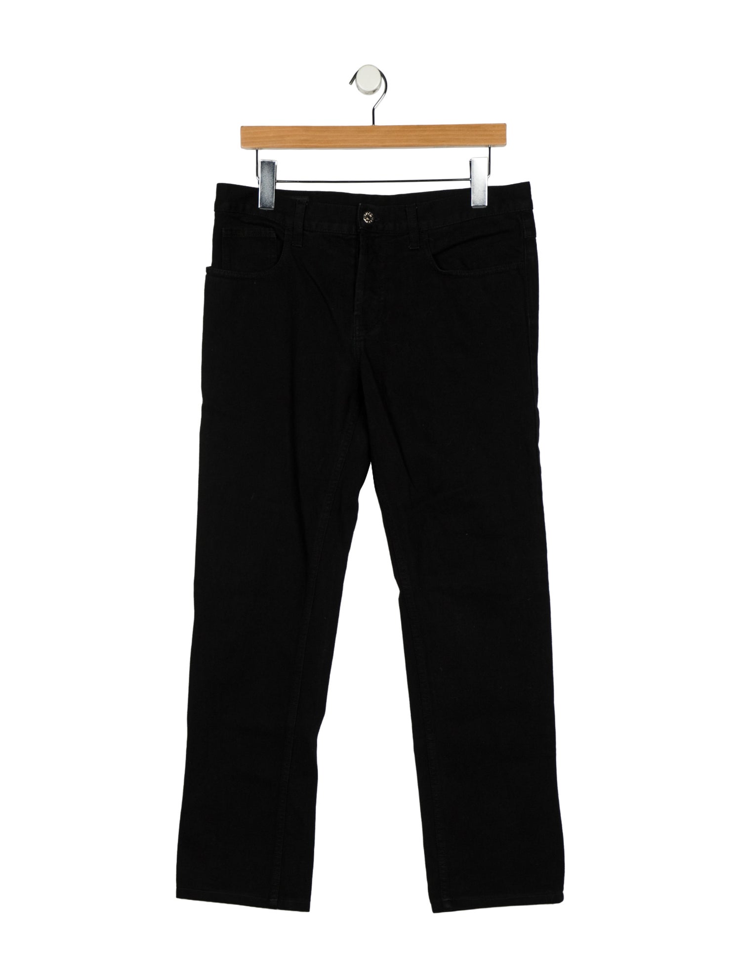 Gucci Mid-Rise Straight Leg Jeans