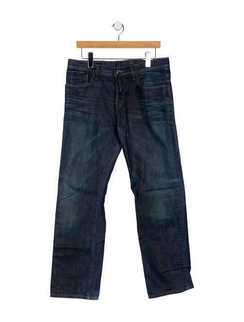 Gucci Mid-Rise Straight Leg Jeans