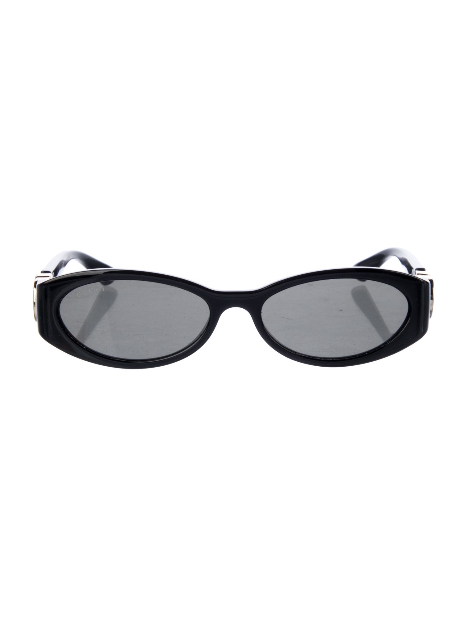 Gucci Interlocking G Logo Round Sunglasses