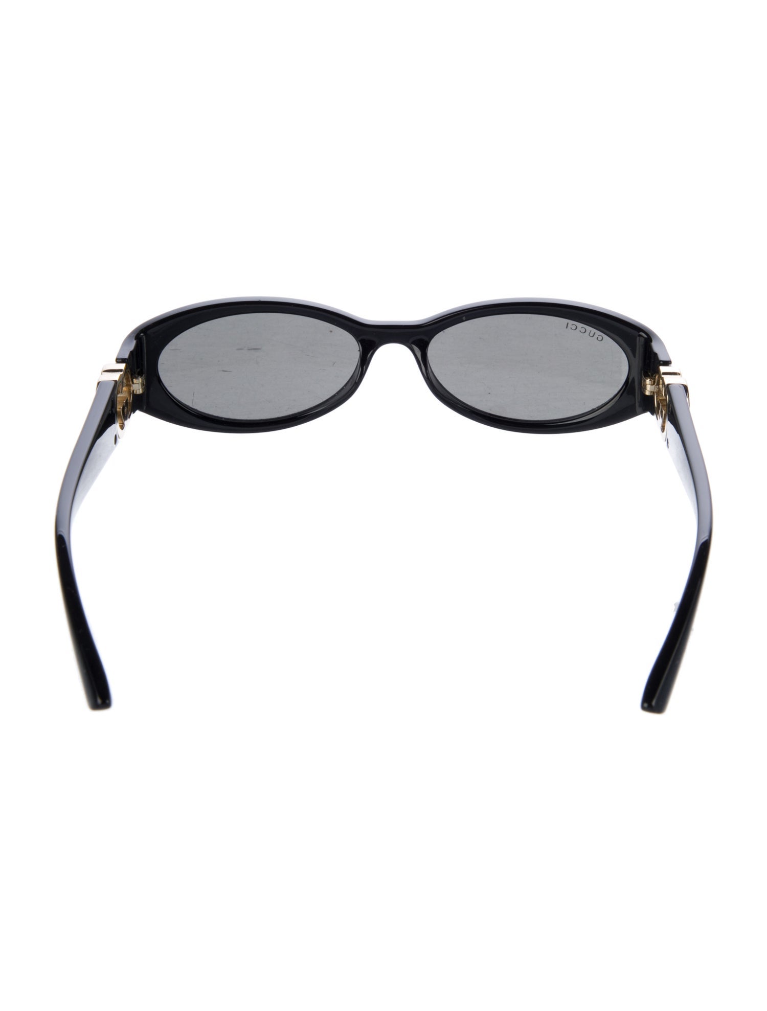 Gucci Interlocking G Logo Round Sunglasses