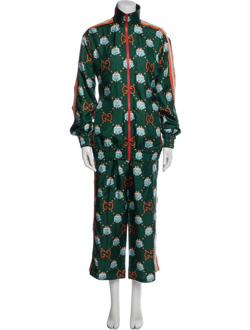 Gucci x Angela Nguyen 'Pikarar' Kawaii Project Silk Lounge Set