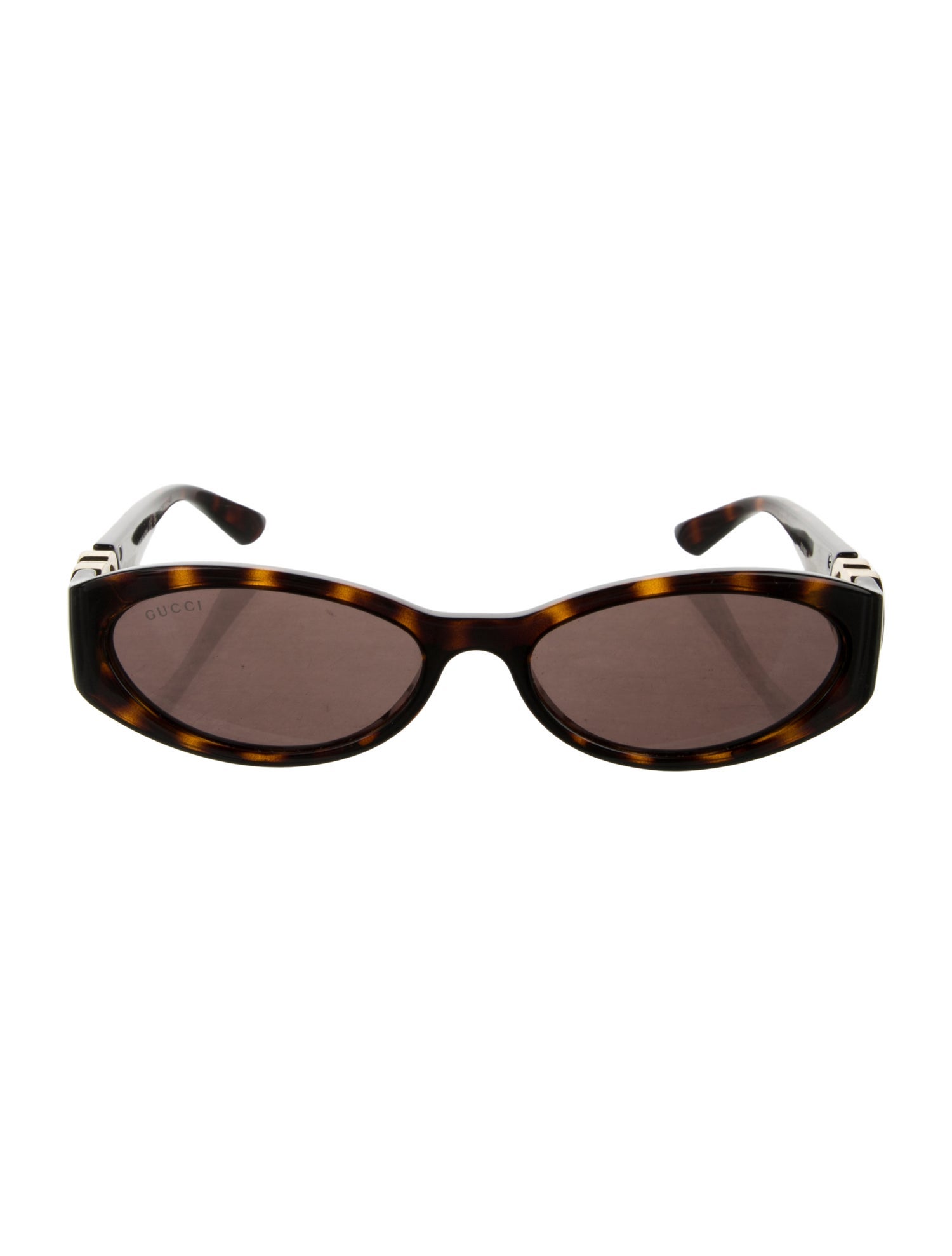 Gucci Interlocking G Logo Round Sunglasses