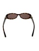 Gucci Interlocking G Logo Round Sunglasses