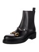 Gucci 1955 Horsebit Accent Leather Chelsea Boots