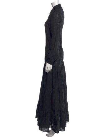 Gucci Lace Pattern Long Dress