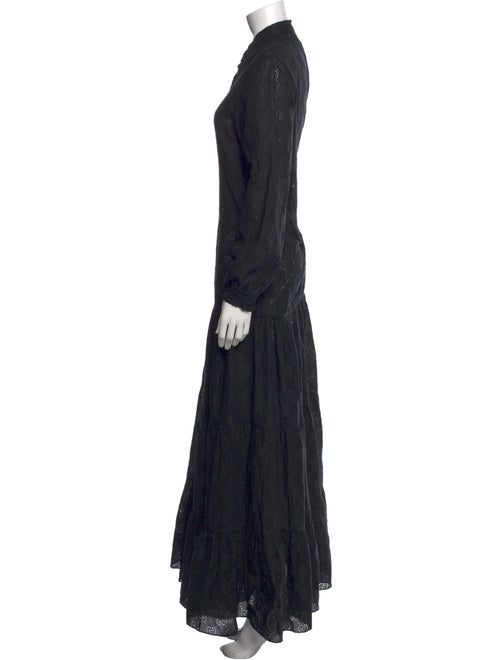 Gucci Lace Pattern Long Dress