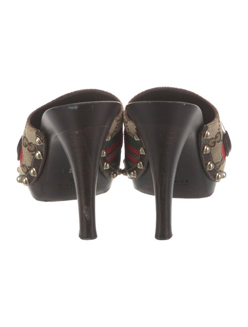 Gucci GG Canvas Canvas Slides