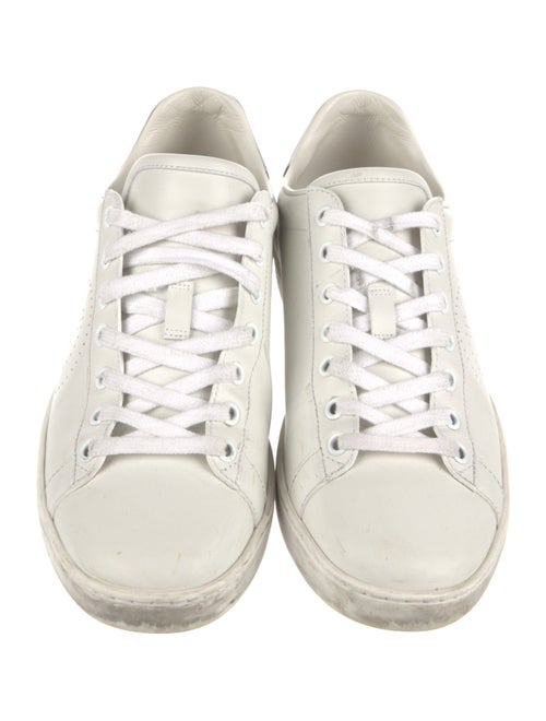 Gucci Interlocking G Logo Leather Sneakers