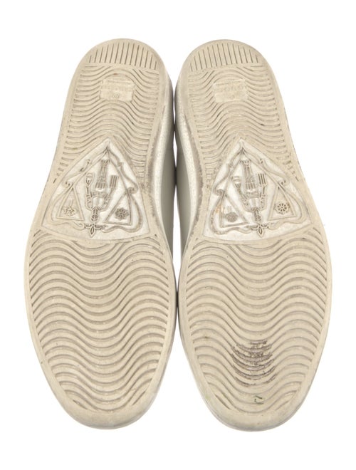 Gucci Interlocking G Logo Leather Sneakers