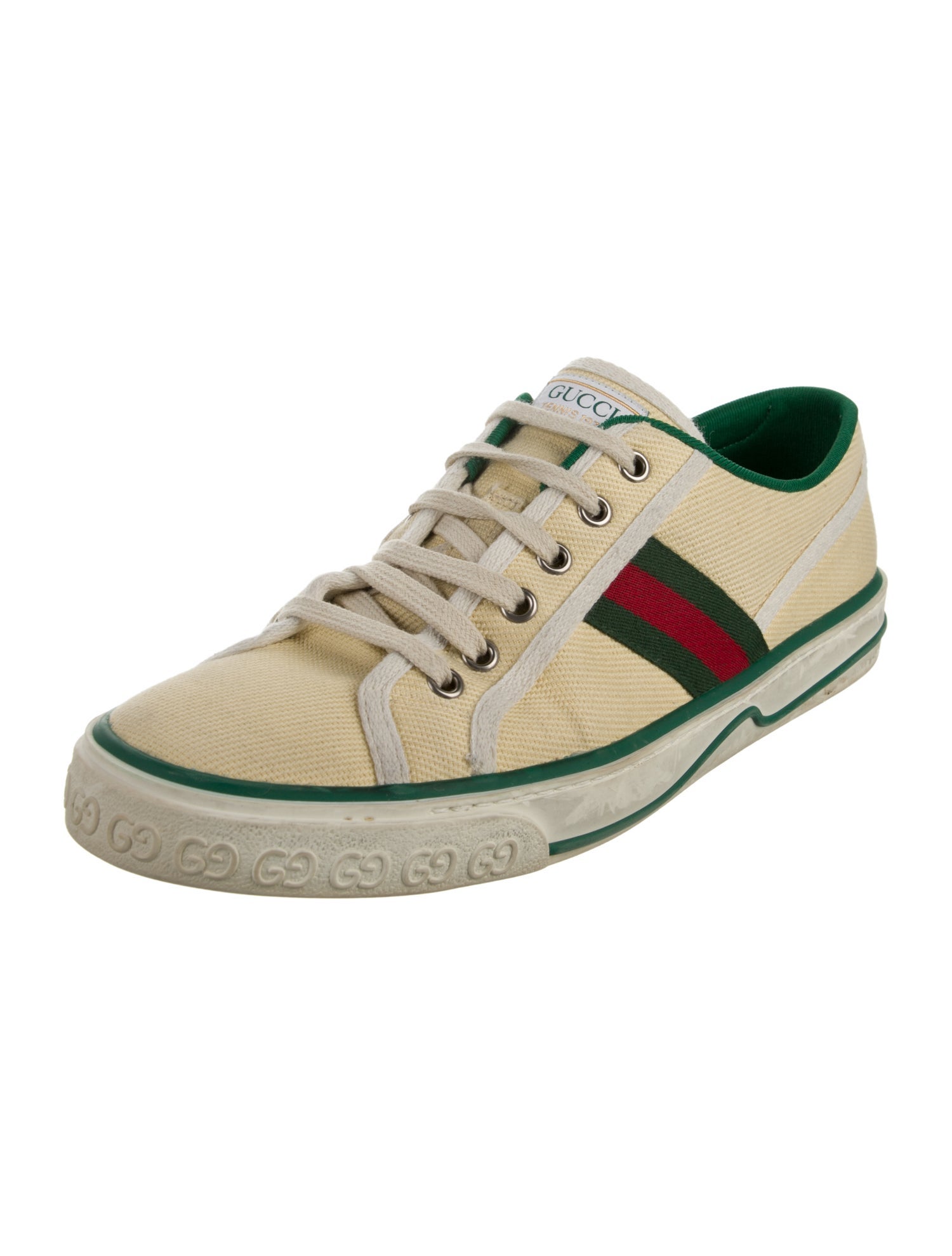 Gucci GG Logo Canvas Sneakers
