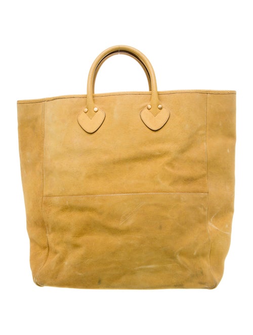 Gucci Suede Top Handle Bag