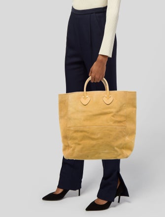 Gucci Suede Top Handle Bag