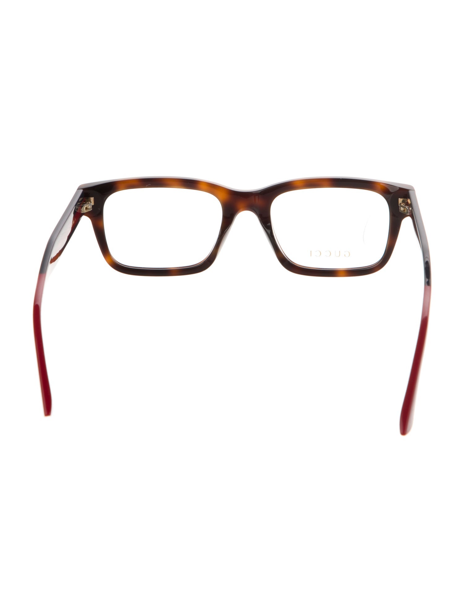 Gucci Sylvie Web Accent Square Eyeglasses