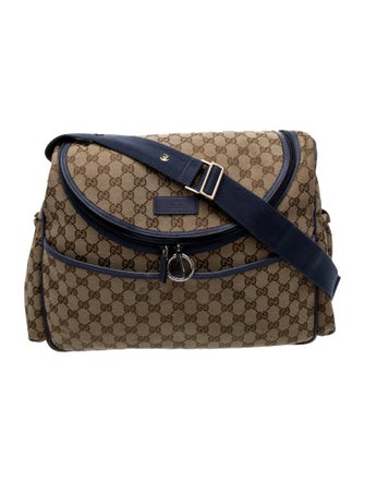 Gucci GG Print Diaper Bag