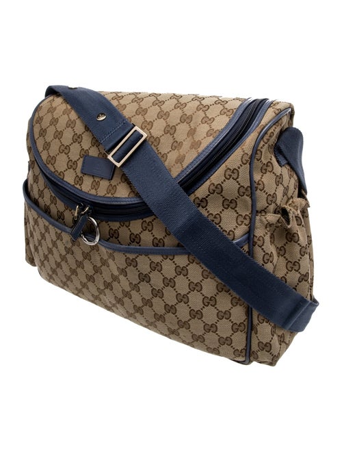 Gucci GG Print Diaper Bag