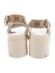 Gucci GG Canvas Canvas Slingback Sandals