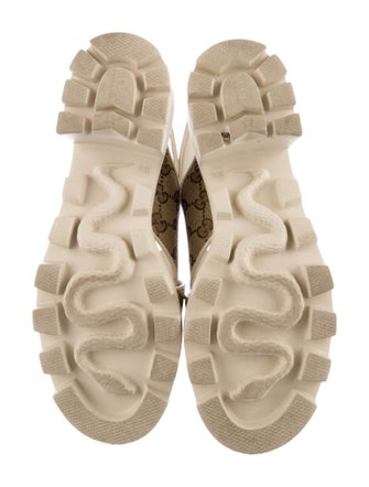 Gucci GG Canvas Canvas Slingback Sandals